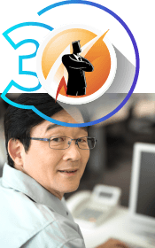 停電時でも安心のお仕事でんきイメージ